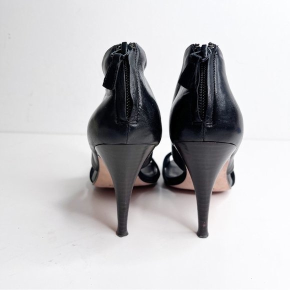 Cole Haan Black Leather Heels - Picture 4 of 6